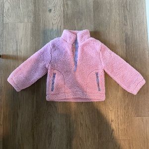 jcrew purple girls fleece
